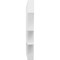 Ekena Millwork Valencia Architectural Grade PVC Running Trim, 6"H x 5/8"P x 48"L RUNP06X0625X48VAL - alternate 6